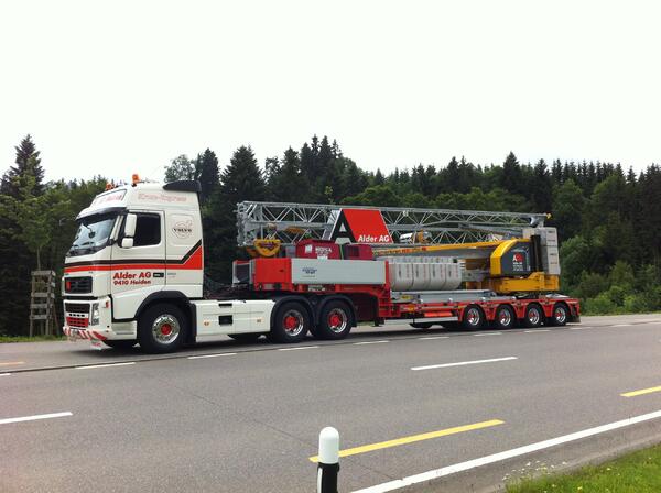 24 Meter Kran Verschiebung