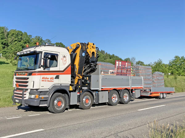 95mto mit 3.5to-Anhänger
