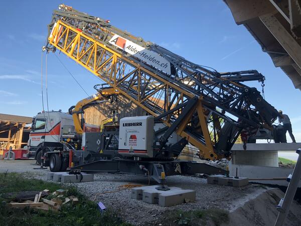Liebherr 43 Meter Kran