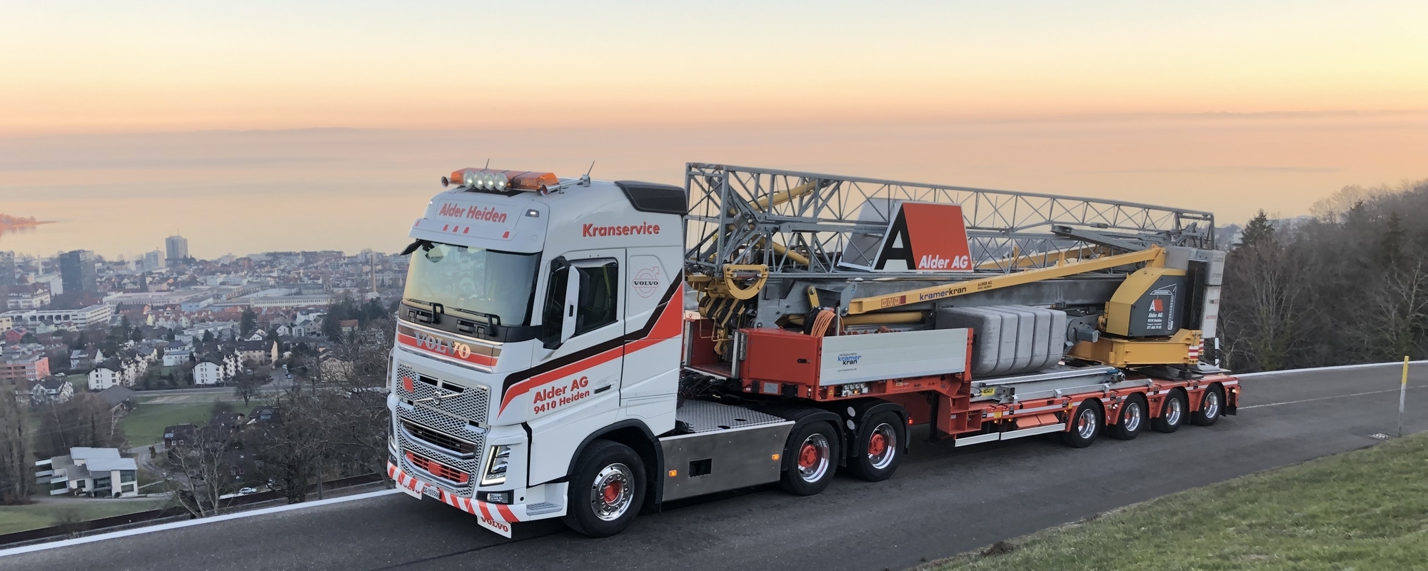 Transporte - Kranarbeiten - Baukrane - Gerüstbau